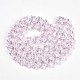 Brins de perles de verre transparentes&nbsp;GLAA-T023-36B-2
