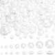 Pandahall elite 288 Uds. Botón de vástago de plástico de 8 agujeros de 1 estilos DIY-PH0017-77-1