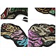 Computerized Embroidery Cloth Iron on/Sew on Patches DIY-F030-07B-2