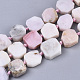 Chapelets de perles en opale rose naturelle G-N326-08-1