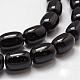 Natural & Dyed Black Onyx Beads Strands G-A162A-B01-3
