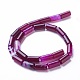 Natural Dyed Agate Beads Strands G-G775-A-14-2