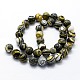 Synthetic Malachite Beads Strands G-I199-32-12mm-B-2