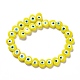 Chapelets de perles vernissées manuelles LAMP-E023-07C-04-2