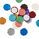20 pièces autocollants de sceau de cire adhésifs 10 couleurs DIY-TA0003-48-4