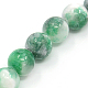 Naturali persiano perle di giada fili G-D434-8mm-M-2