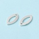925 Sterling Silver Horses Eye Chain Extender Drops STER-P053-05S-3