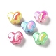 Perles en acrylique plaquées de couleur AB SACR-I005-12A-1