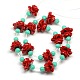 Synthetic Coral Beads Strands CORA-L003-A-02-2