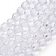Chapelets de perles en verre transparent X-GLAA-G013-10mm-72-1