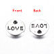 Valentines Day Gift Ideas for Wife Tibetan Style Alloy Charms Pendants TIBEP-A123976-AS-FF-1