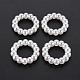 Perles d'imitation perles en plastique ABS OACR-T003-38-1