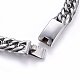 304 Stainless Steel Curb Chain Necklaces NJEW-H493-04P-3