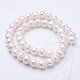 Natural Cultured Freshwater Pearl Beads Strands PEAR-F004-36-2