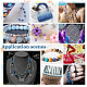 Pandahall élite océan thème bricolage fabrication de bijoux kits de accessoires DIY-PH0013-52-6