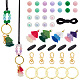 Pandahall elite kit de fabrication de lanière perlée pour porte-carte d'identité DIY-PH0010-21-1