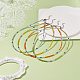 Collana di perline di semi di vetro per donna NJEW-JN03935-2