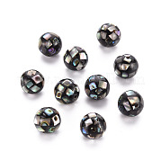Бусины из cмолы SSHEL-T014-38-8mm-07