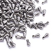 304 Stainless Steel Chain Findings teardrop STAS-Q177-01