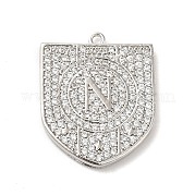 Латунные микро проложить кубического циркония подвески KK-Q772-07P