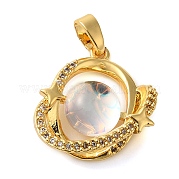 Кубические подвески из латуни с микропаве KK-M099-03G