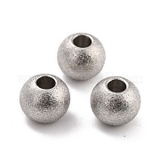 Бусины из нержавеющей стали 201 STAS-STAS-Z039-02D-P