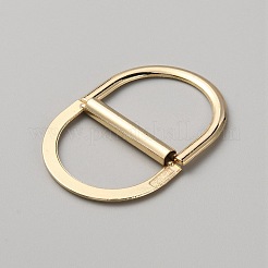 Anneaux double d en aloy&nbsp;PALLOY-WH0001-99KCG-03