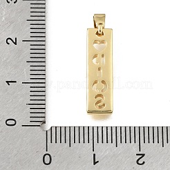Pendentifs en laiton&nbsp;KK-C263-23B-G