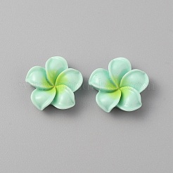 Cabochons di opaco resina&nbsp;RESI-WH0036-10A