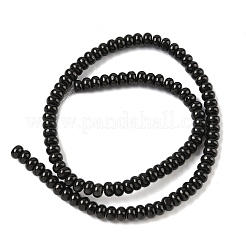 Charbon naturelles perles de quartz brins&nbsp;G-Z095-A01-01