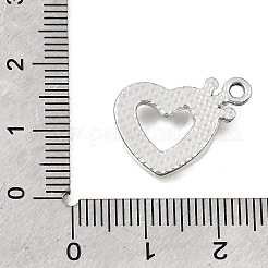 Pendenti in strass di cristallo in lega di placcatura uv&nbsp;RB-CBAD37D-30P