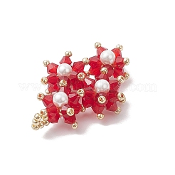 Pendentifs imitant le cristal autrichien et les perles de verre&nbsp;PALLOY-MZ01060-03