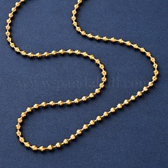 3 mm große Untertassenketten aus Edelstahl 304&nbsp;NJEW-P338-04G