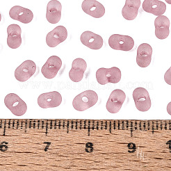 Perles de rocaille en verre transparent dépoli fgb&nbsp;SEED-N013-06A-06