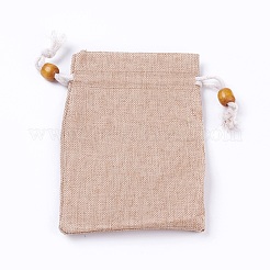 Pochettes en toile de jute&nbsp;ABAG-L006-B-01