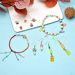 995 pz perline e charm e kit di collegamento per la creazione di gioielli fai da te&nbsp;DIY-SZC0005-69