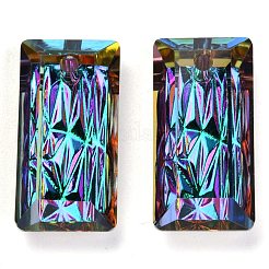 Geprägte Glas Strass Anhänger&nbsp;GLAA-J101-07B-001VO