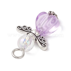 Pendentifs en acrylique transparent &nbsp;PALLOY-JF04252