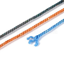 Cordons ronds torsadés en polyester teinté en segments de 27 m&nbsp;OCOR-N009-02A-11