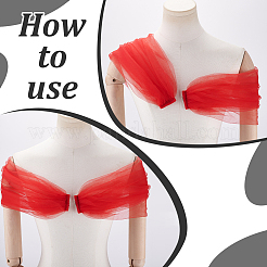 Correas de nailon para el brazo de la novia&nbsp;FIND-WH0126-985A