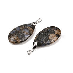 Natur Labradorit Anhänger&nbsp;G-D084-01P-B07