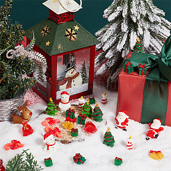 Ornements de sculpture en résine de Noël&nbsp;RESI-SC0005-90C