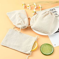 Pochettes d'emballage en coton&nbsp;X-ABAG-R011-13x18