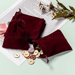 Pochettes rectangle en velours&nbsp;X1-TP-R002-10x12-02