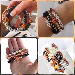 DIY-Armband-Sets zum Thema Basketball&nbsp;DIY-BM0001-84