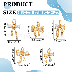 10 pendentif en laiton de 5 styles&nbsp;KK-WR0001-59