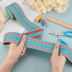 2.5 iarda di elastici piatti in poliestere in stile etnico&nbsp;OCOR-BC0006-23
