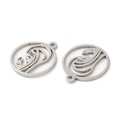 Pendentifs en acier inoxydable 201 anti-ternissement&nbsp;STAS-A084-01P