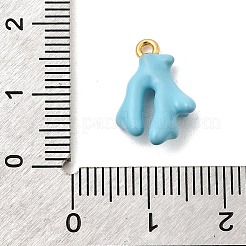 304 Edelstahl-Emaille-Anhänger&nbsp;STAS-P431-32G-02