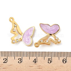 304 Edelstahl-Emaille-Anhänger&nbsp;STAS-U057-08G-01